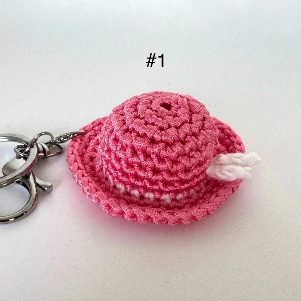 New Handmade FUN HAT Keychains $15 EACH